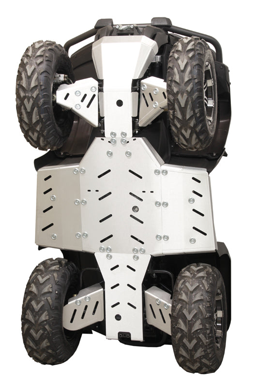 Skid plate full set (aluminium): CFMOTO CFORCE 500 (...-2022)