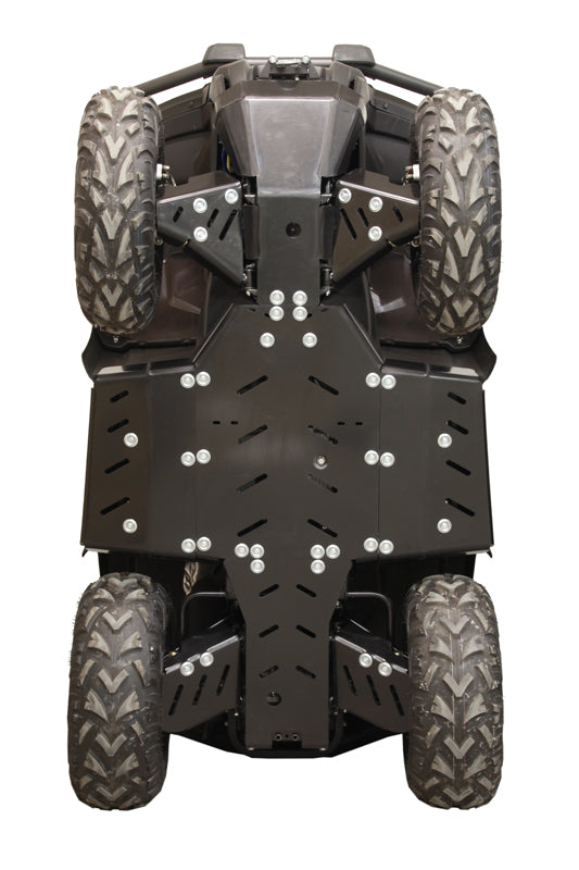 Skid plate full set (HDPE plastic): CFMOTO CFORCE 500 (...-2022)
