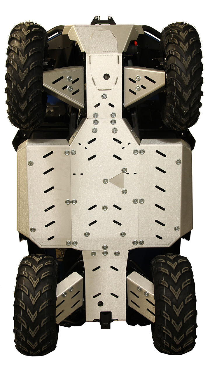 Skid plate full set (aluminum): CFMOTO CFORCE 600 TOURING (2020-2022)