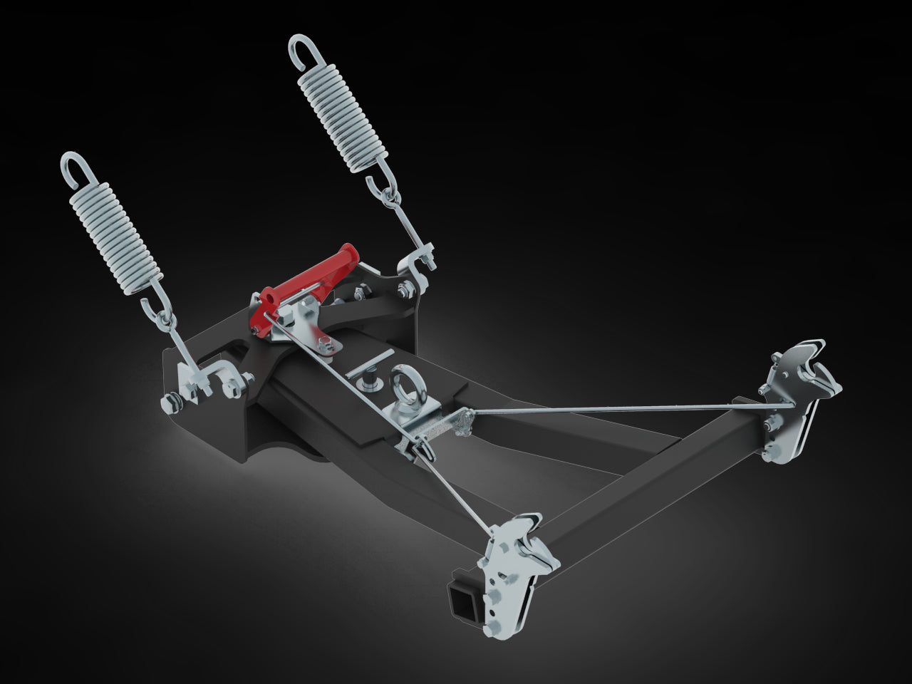 Front-mount push tubes: Quick attach: ( narrow mount )