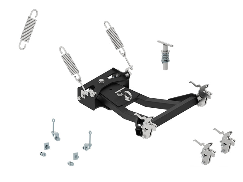 UTV Front-mount push tubes: Quick attach