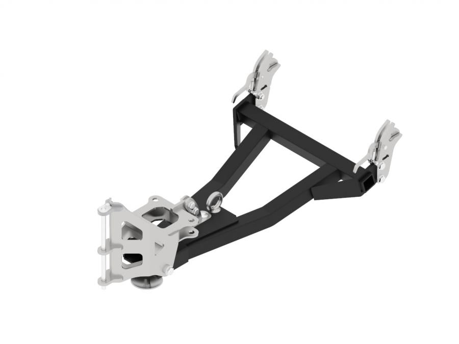 UTV / SxS Front mount quick attach push tube: V-Plow G2 1500/ 59" / V-Plow G2 1800 / 71"