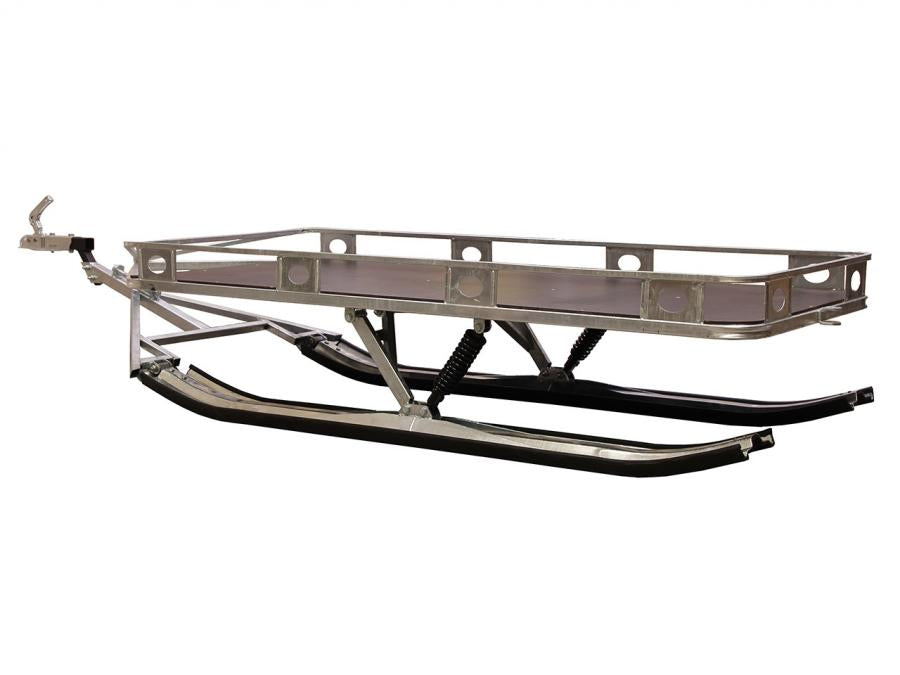 Ski sled (platform trailer on skis)