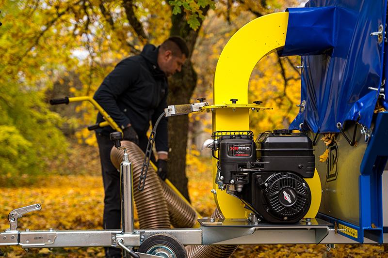 Leaf vacuum trailer ( 81.2500+61.1000 )