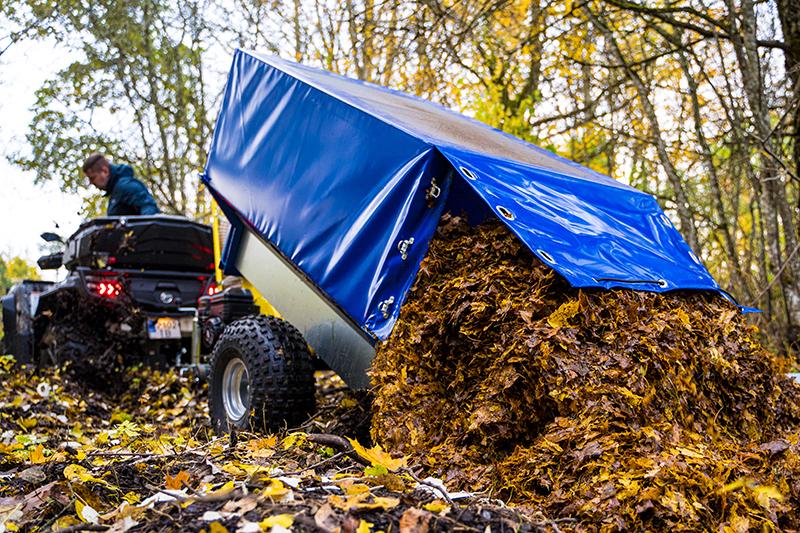 Leaf vacuum trailer ( 81.2500+61.1000 )