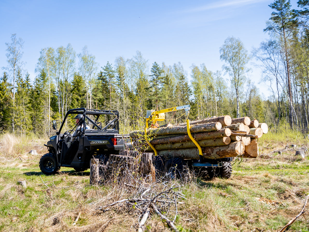 Timber trailer: IB 1200 (US Stock version)