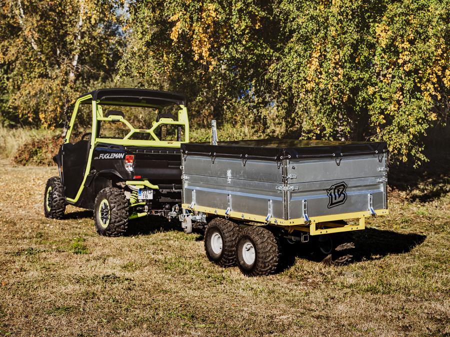 PVC Cover ( Flatbed Dump Trailer: FD-1200 )