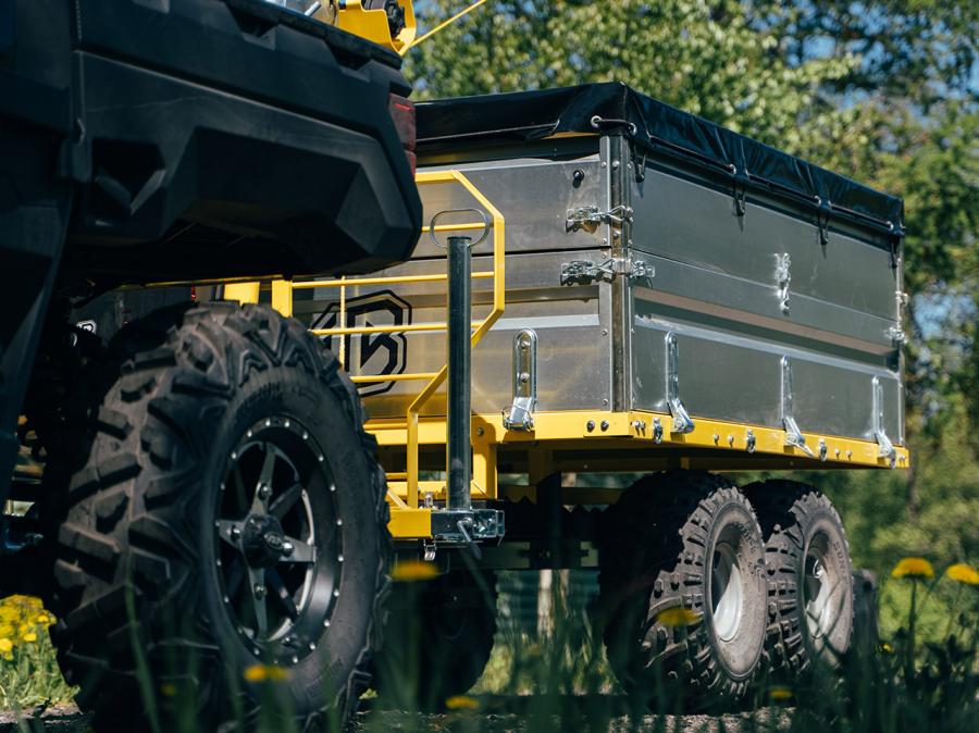 PVC Cover ( Flatbed Dump Trailer: FD-1200 )