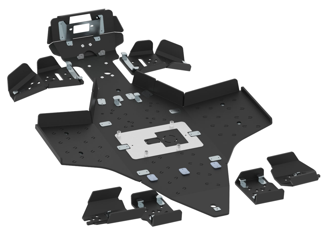 Skid plate full set (plastic): Polaris Sportsman: XP 1000 (2017+)