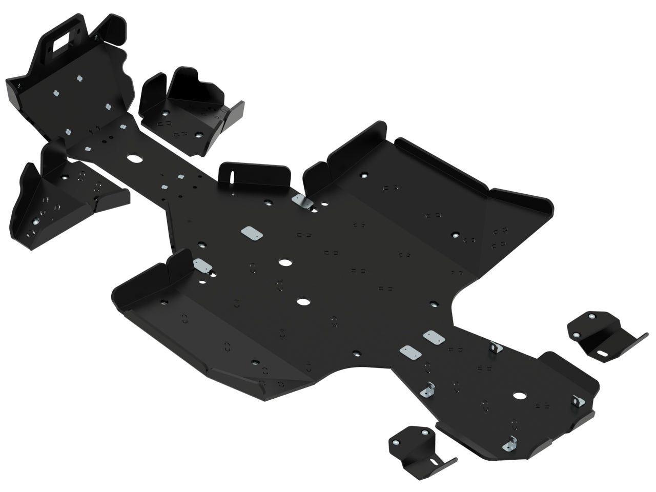 Skid plate full set (HDPE plastic): CFMOTO CFORCE 1000 OVERLAND