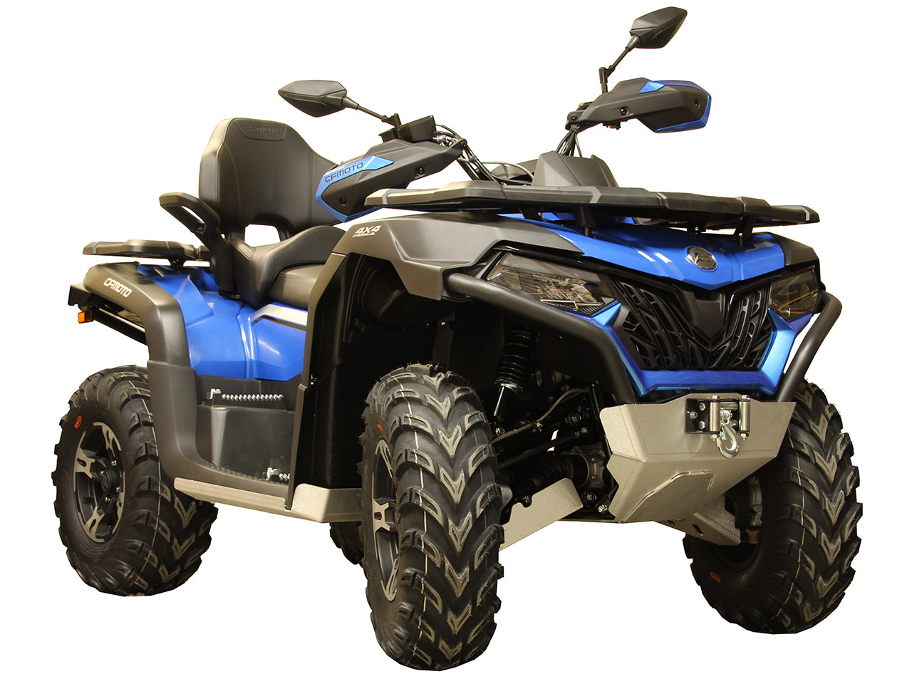 Skid plate full set (aluminum): CFMOTO CFORCE 600 TOURING (2020-2022)