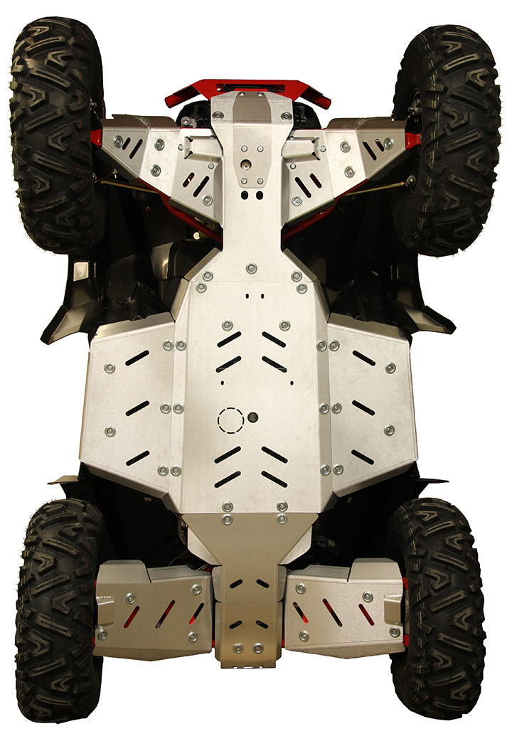 Skid plate full set (aluminium): Polaris Scrambler: XP 1000 S