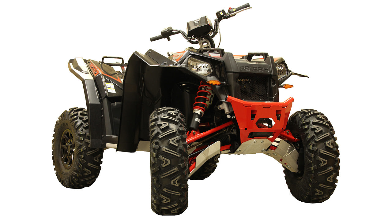 Skid plate full set (aluminium): Polaris Scrambler: XP 1000 S