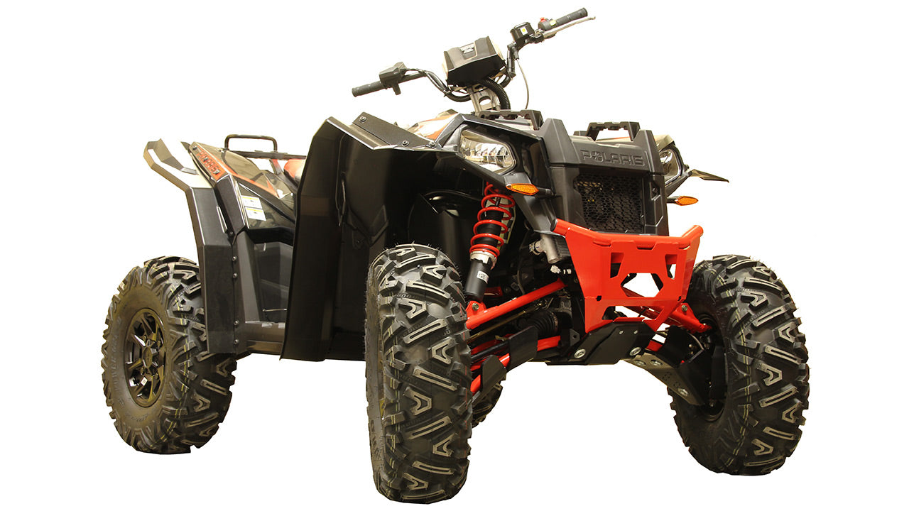 Skid plate full set (plastic): Polaris Scrambler: XP 1000 S