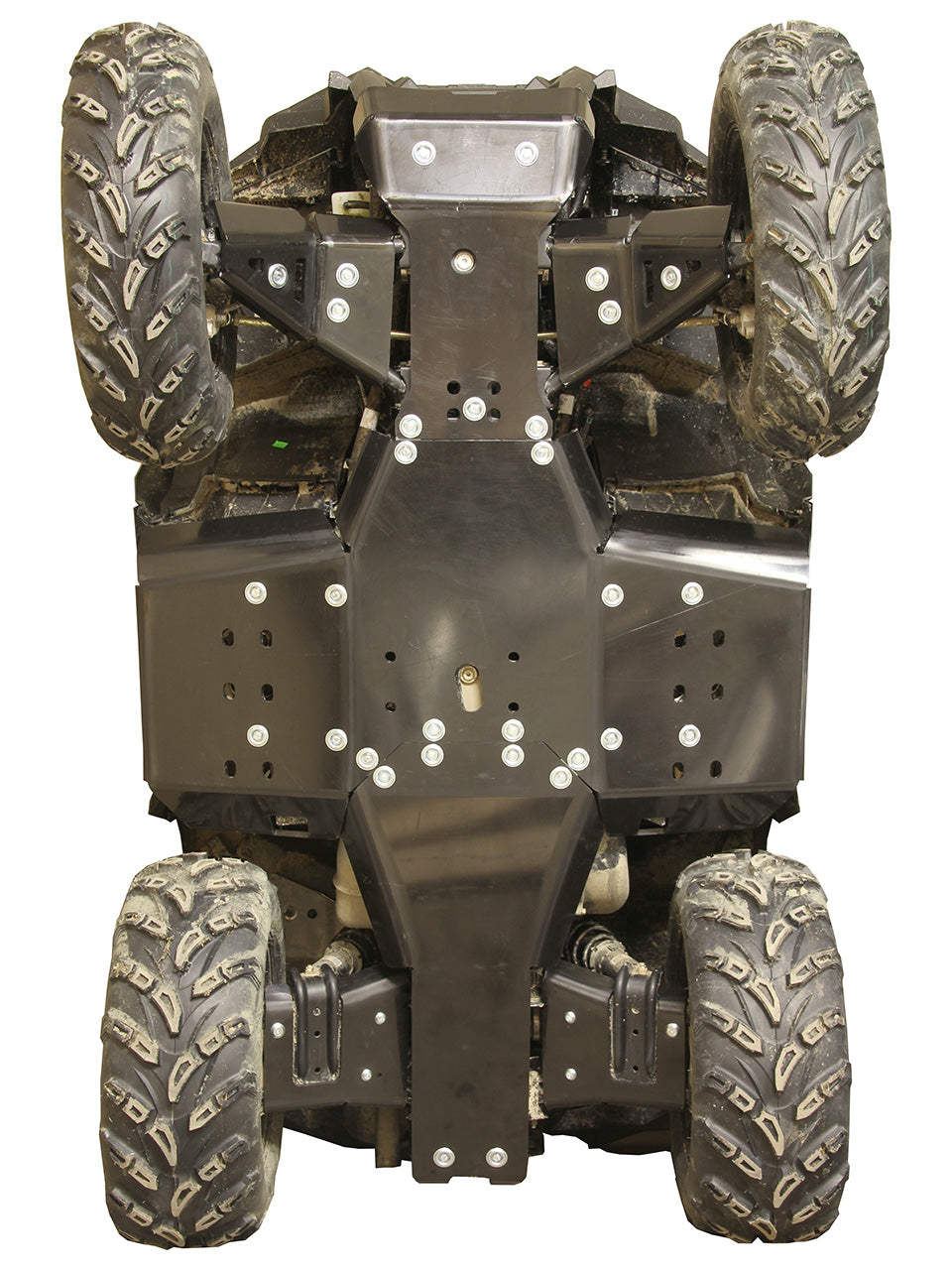 Skid plate full set (plastic): Polaris Sportsman: 570 SP (2021+): 570 Trail (2021+)