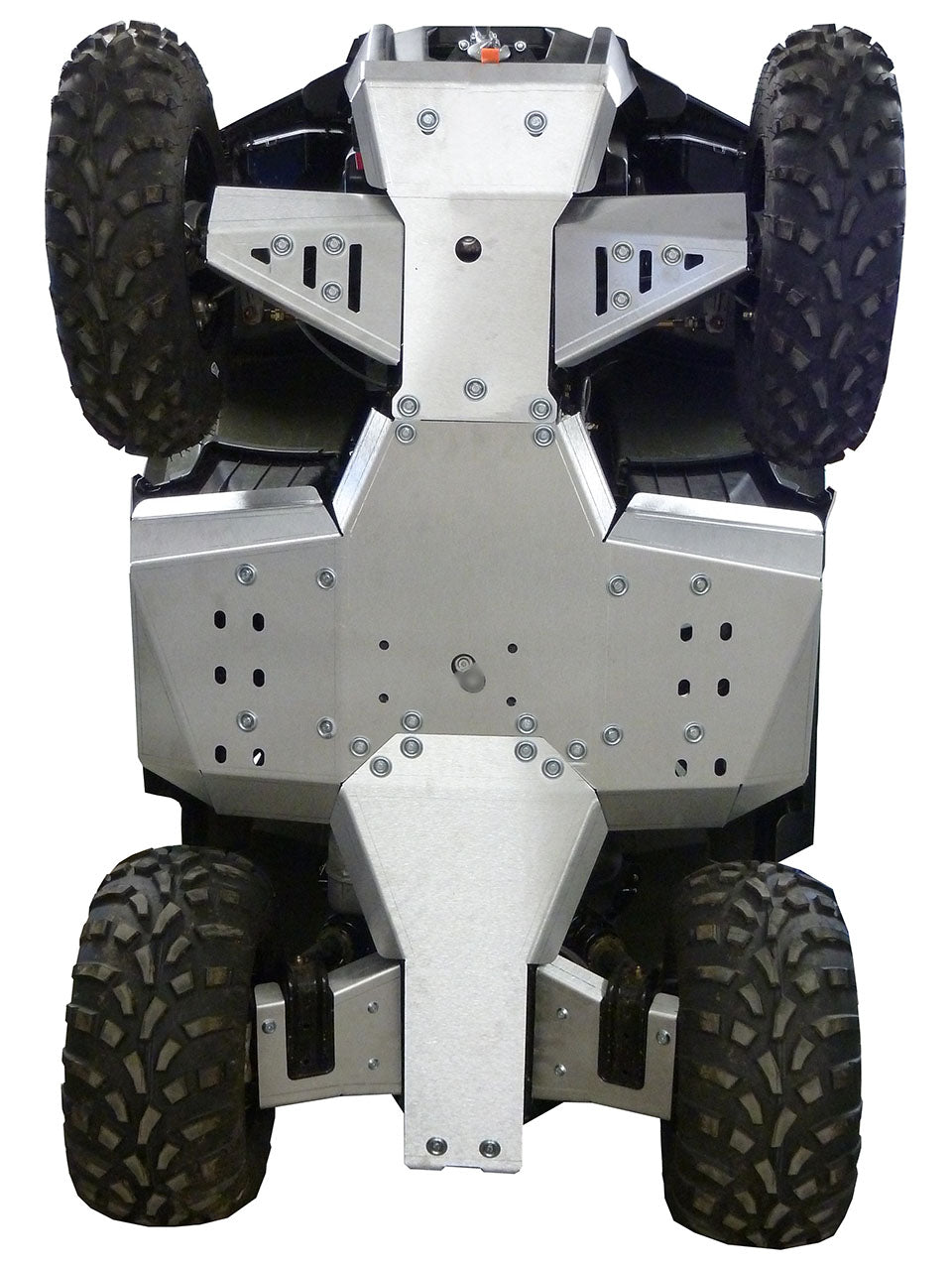 Skid plate full set (aluminium): Polaris Sportsman: 570 (2021+): 450 HO (2021+)