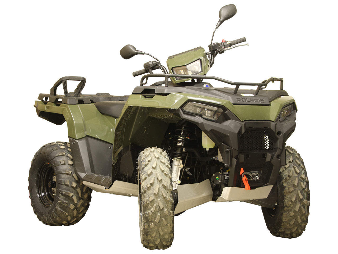 Skid plate full set (aluminium): Polaris Sportsman: 570 (2021+): 450 HO (2021+)