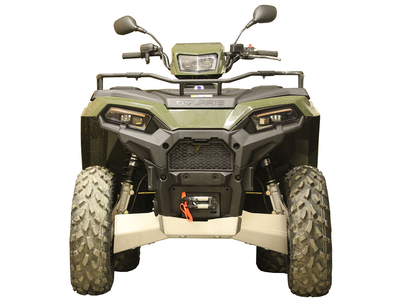 Skid plate full set (aluminium): Polaris Sportsman: 570 (2021+): 450 HO (2021+)