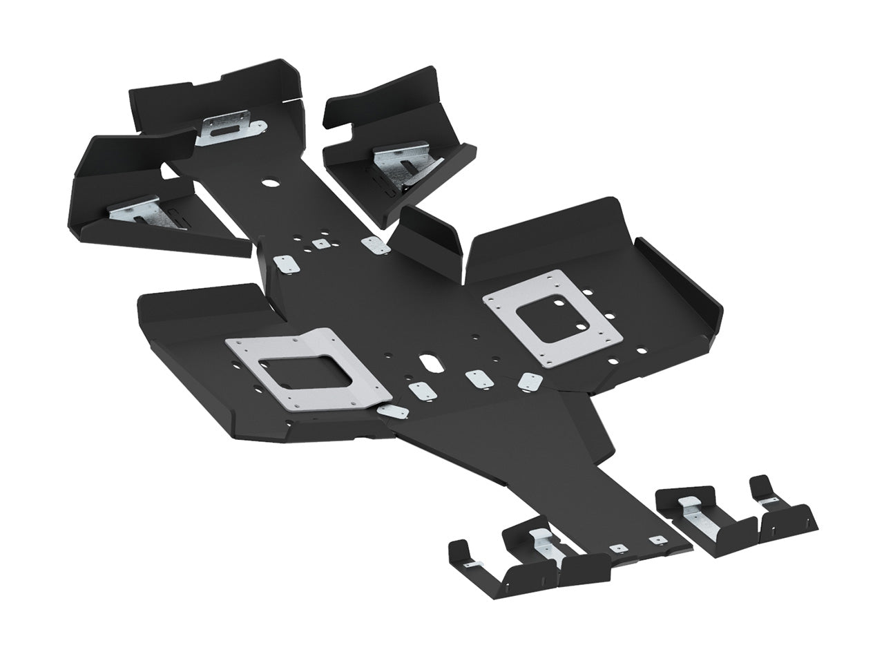 Skid plate full set (plastic): Polaris Sportsman: 570 (2021+): 450 HO (2021+)