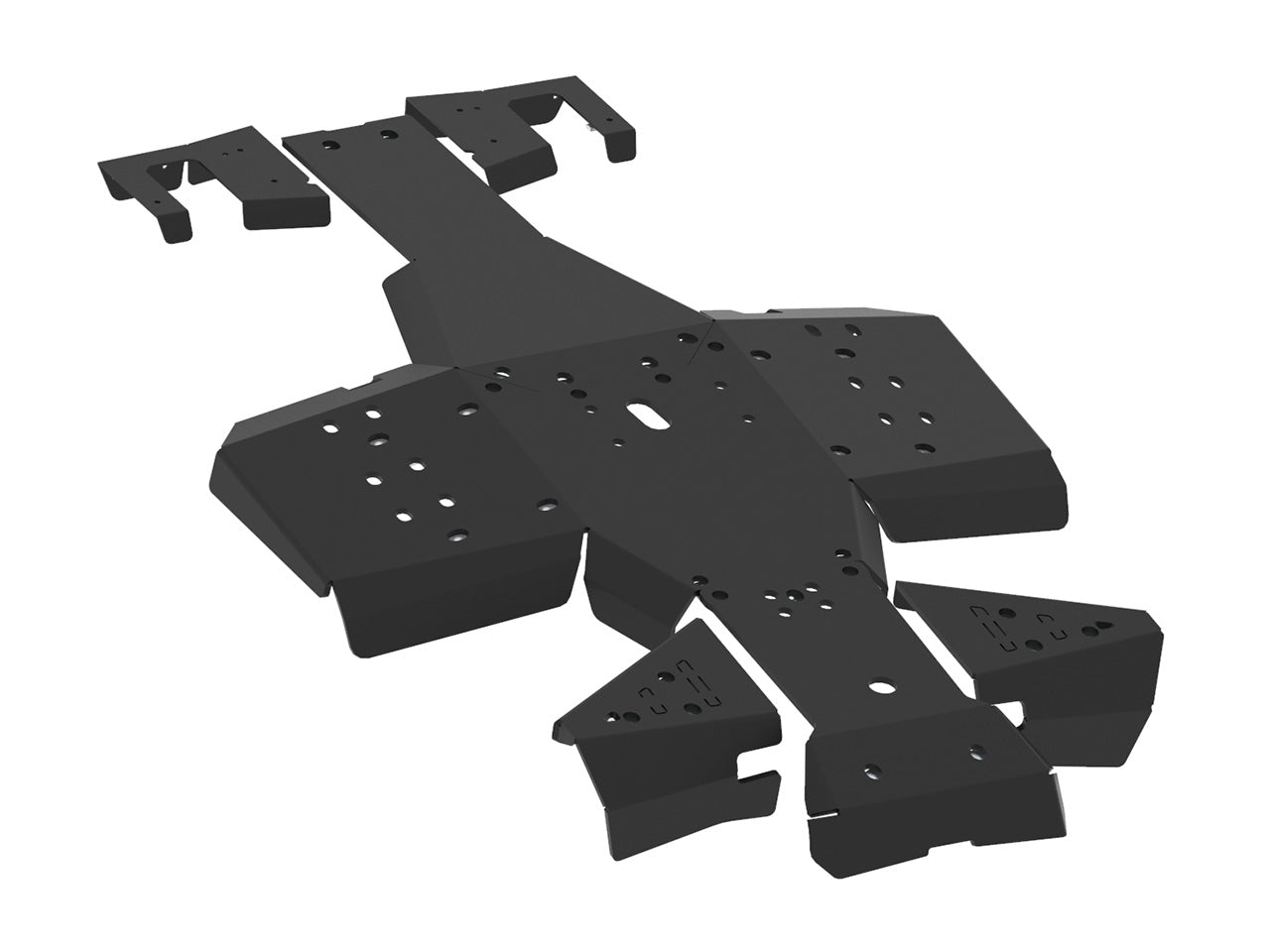 Skid plate full set (plastic): Polaris Sportsman: 570 (2021+): 450 HO (2021+)