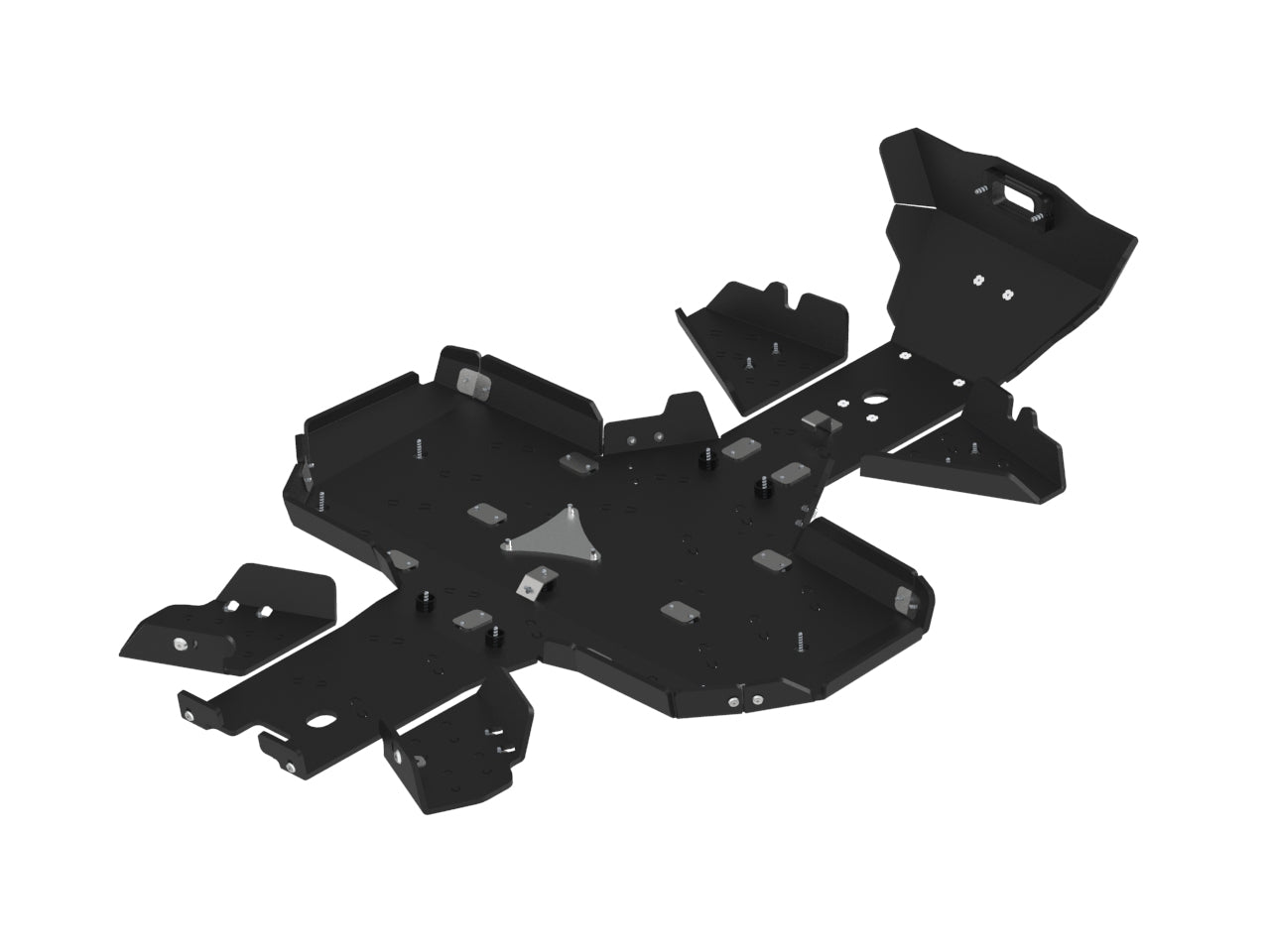 Skid plate full set (plastic): CFMOTO CFORCE 600 (2020-2022)