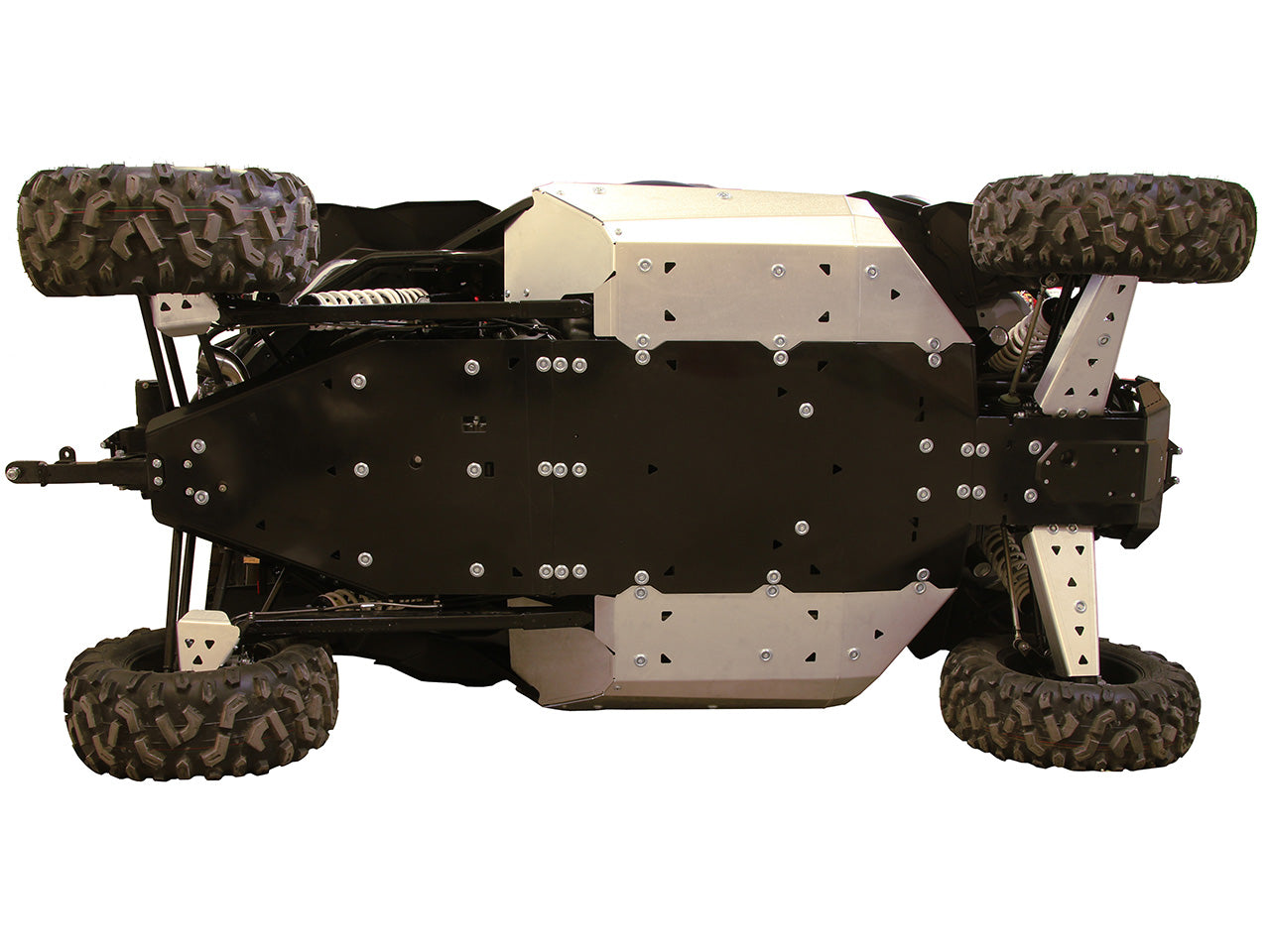 Skid plate full set (aluminum/plastic): CFMOTO ZFORCE 950 H.O. EX