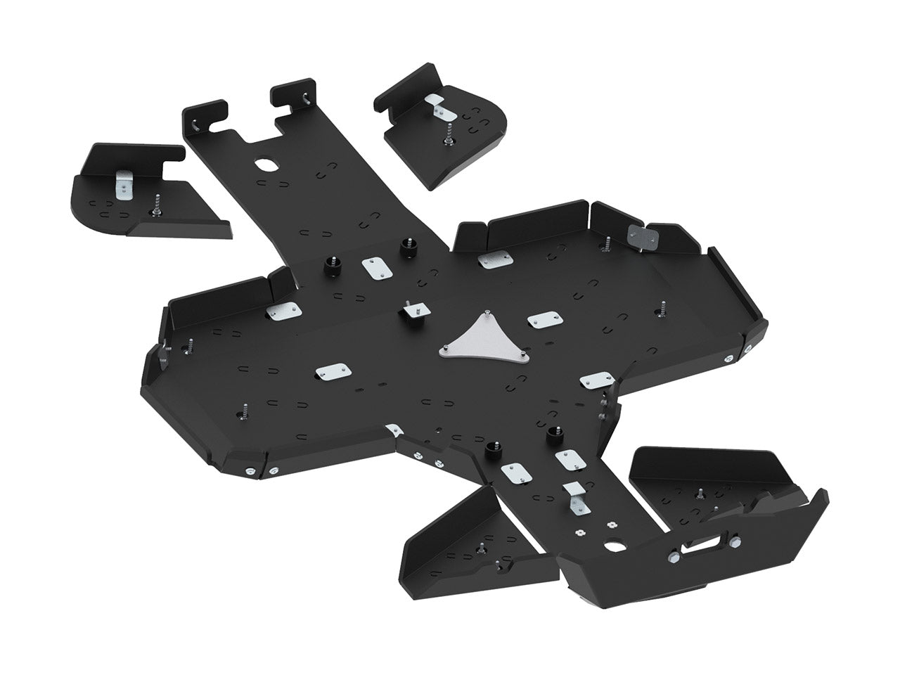 Skid plate full set (plastic): CFMOTO CFORCE 600 (2023+)