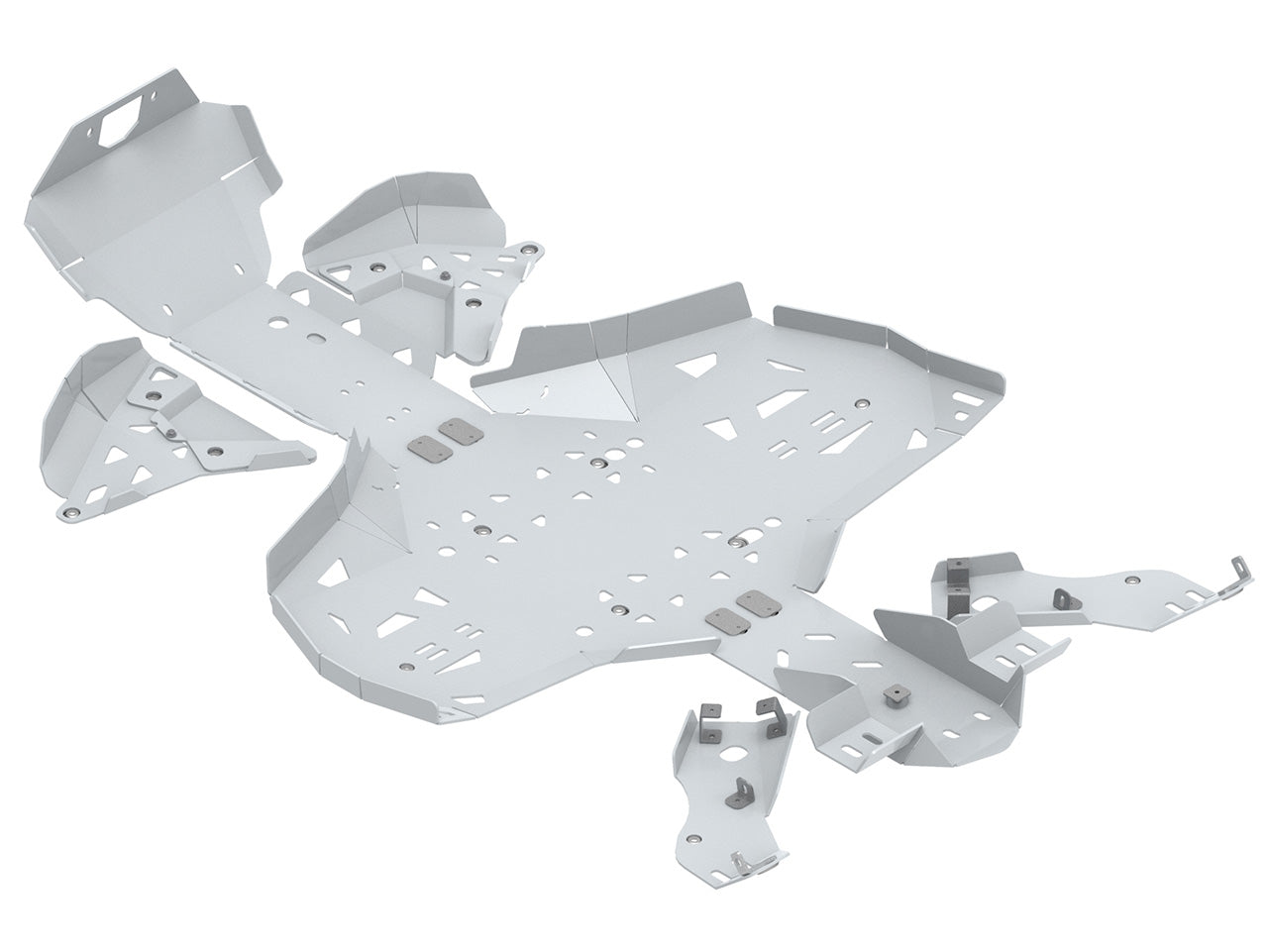 Skid plate full set (aluminium):CanAm G2 Renegade X XC 2023+