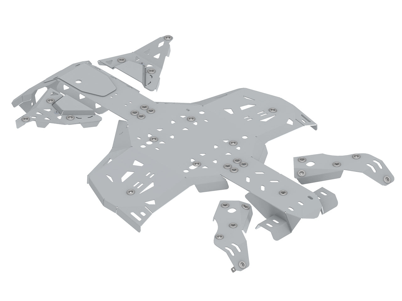 Skid plate full set (aluminium):CanAm G2 Renegade X XC 2023+