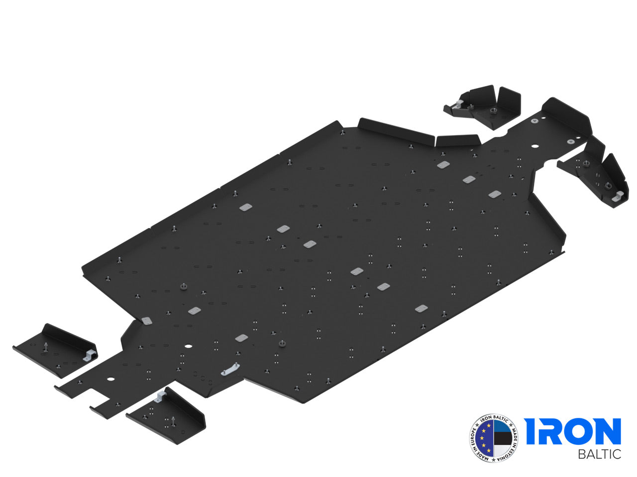 Skid plate full set (plastic): CFMOTO UFORCE 1000 XL (2022+)