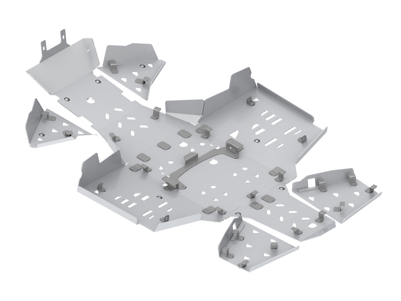 Skid plate full set (aluminium): CanAm G3 Outlander 500/700 (2023+): Outlander PRO / PRO XU (2024+)