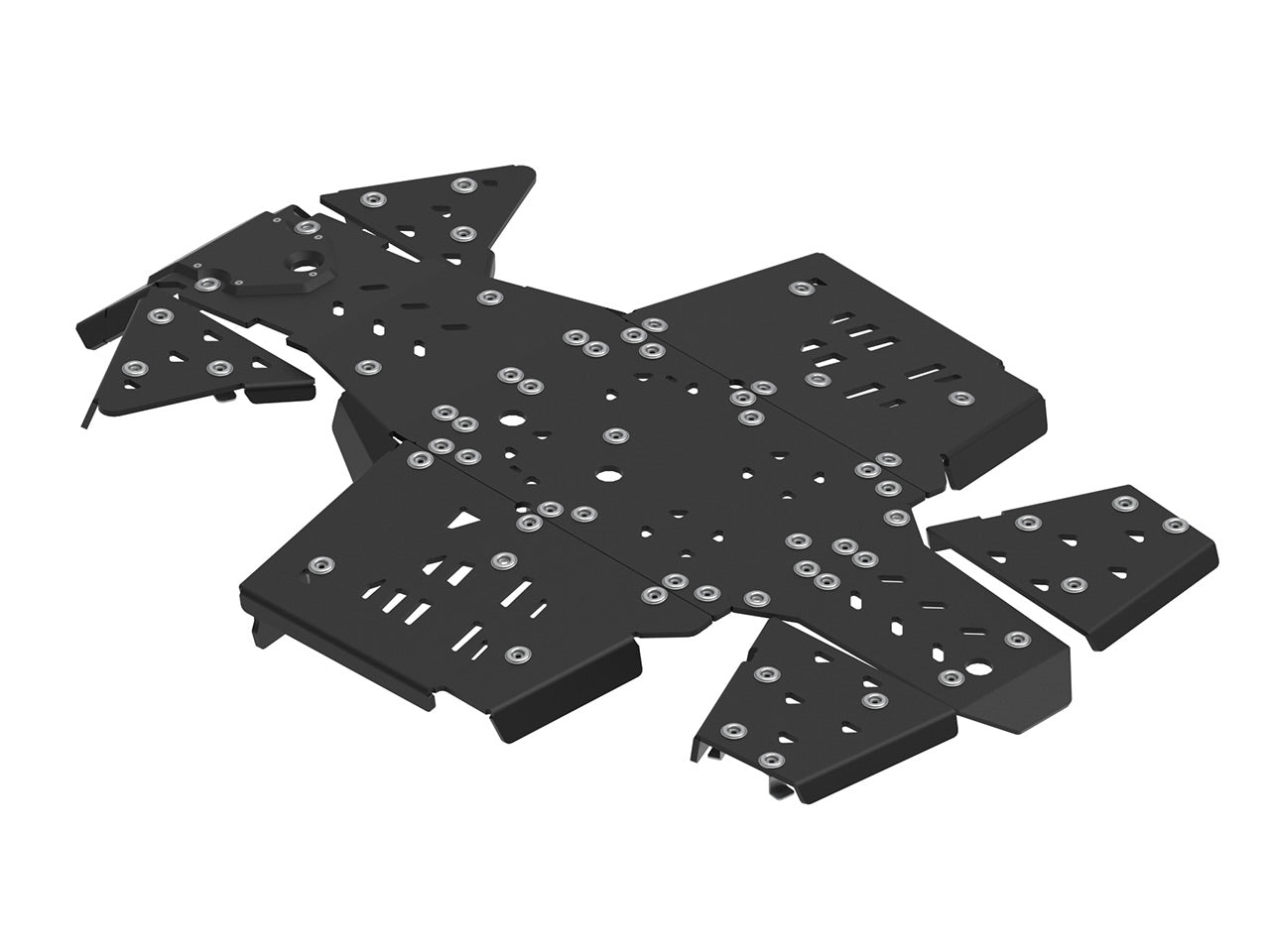 Skid plate full set (plastic): CanAm G3 Outlander 500 / 700 (2023+): Outlander PRO / PRO XU (2024+)