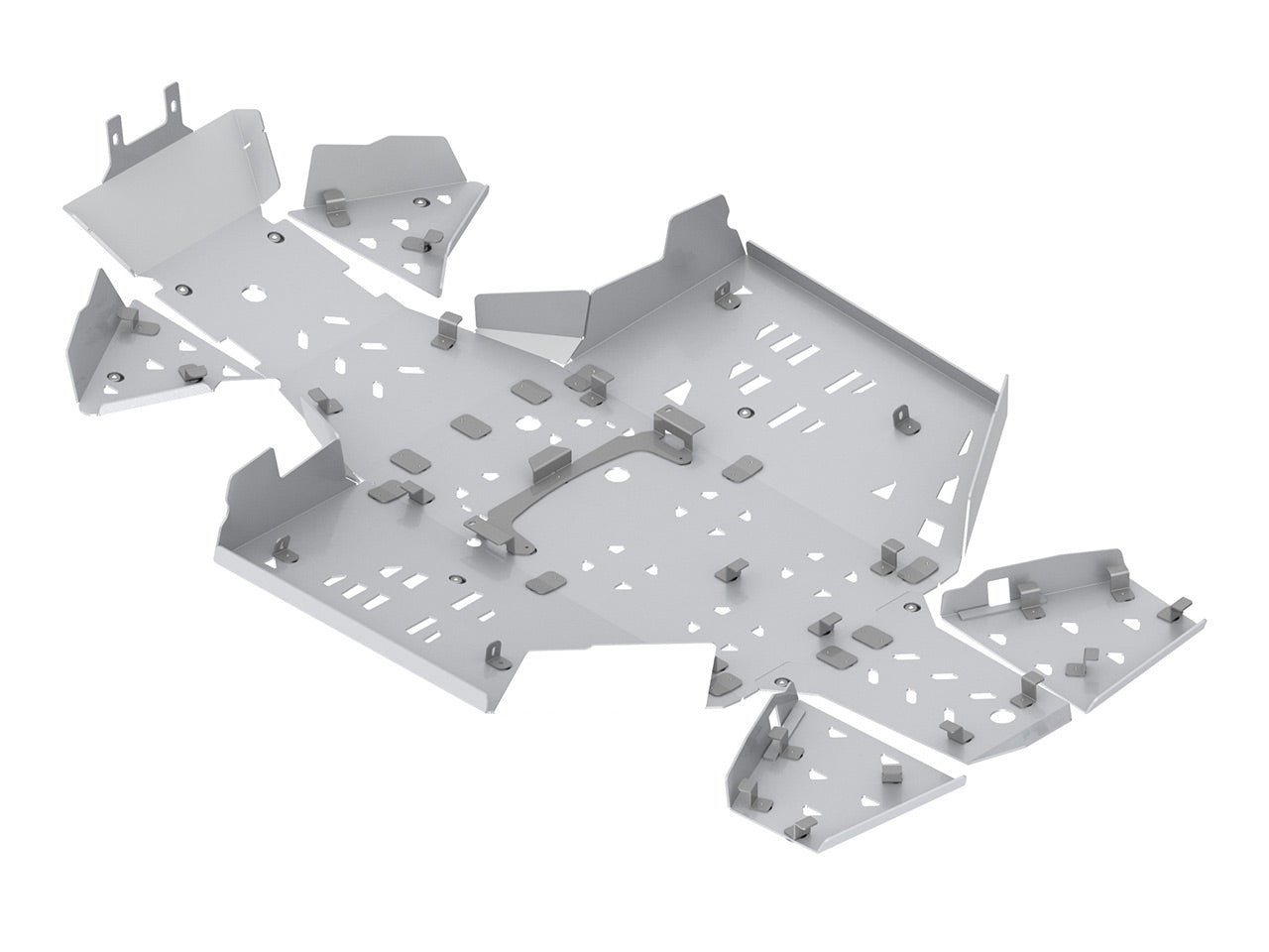 Skid plate full set (aluminium): CanAm G3 Outlander 500 / 700 MAX (2023+)