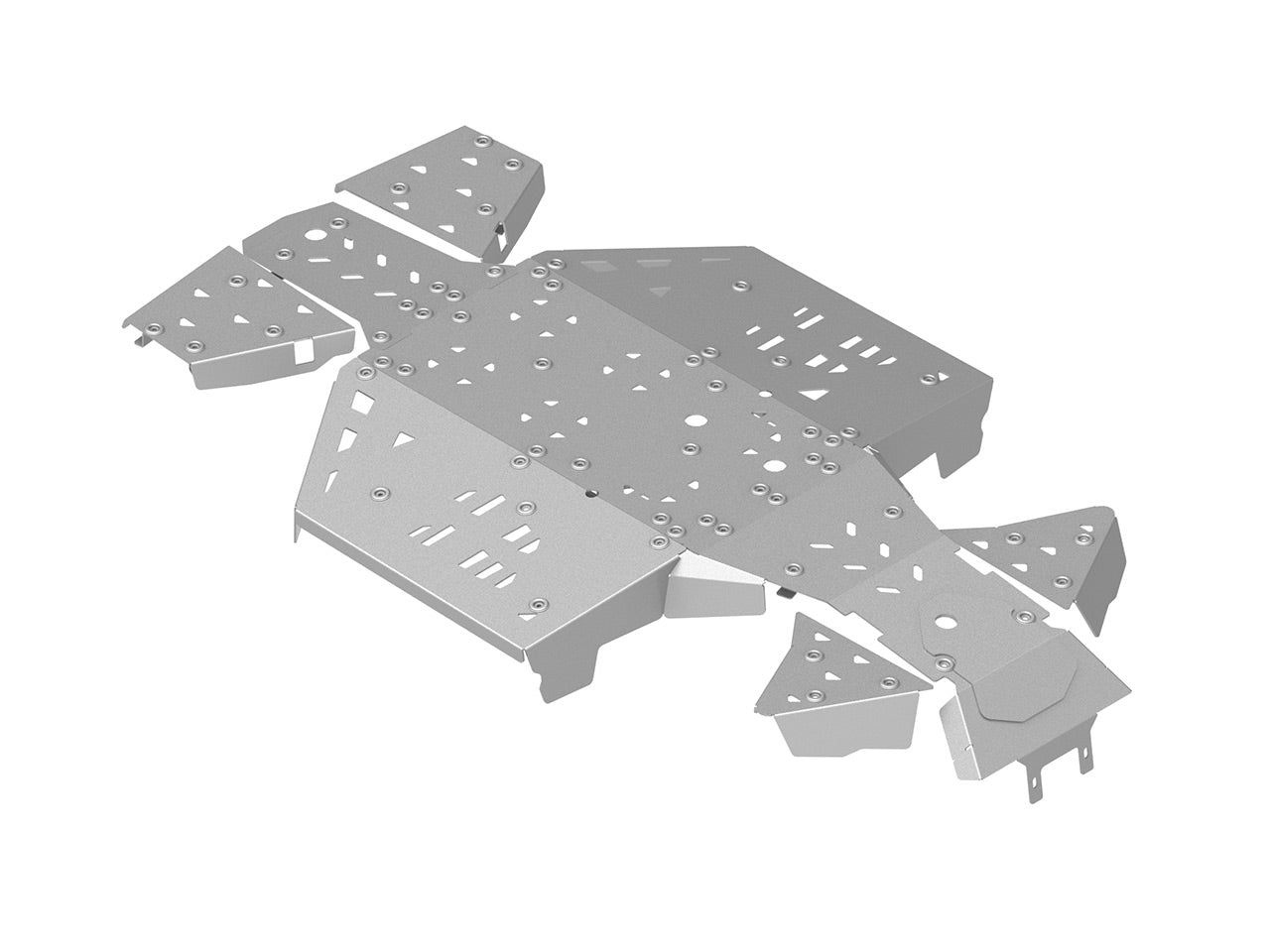 Skid plate full set (aluminium): CanAm G3 Outlander 500 / 700 MAX (2023+)