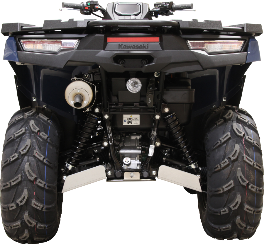 Skid plate full set (aluminium): Kawasaki KVF 650 / 750