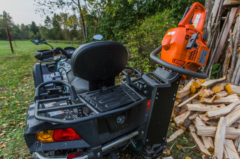 Chainsaw holder for ATV / UTV