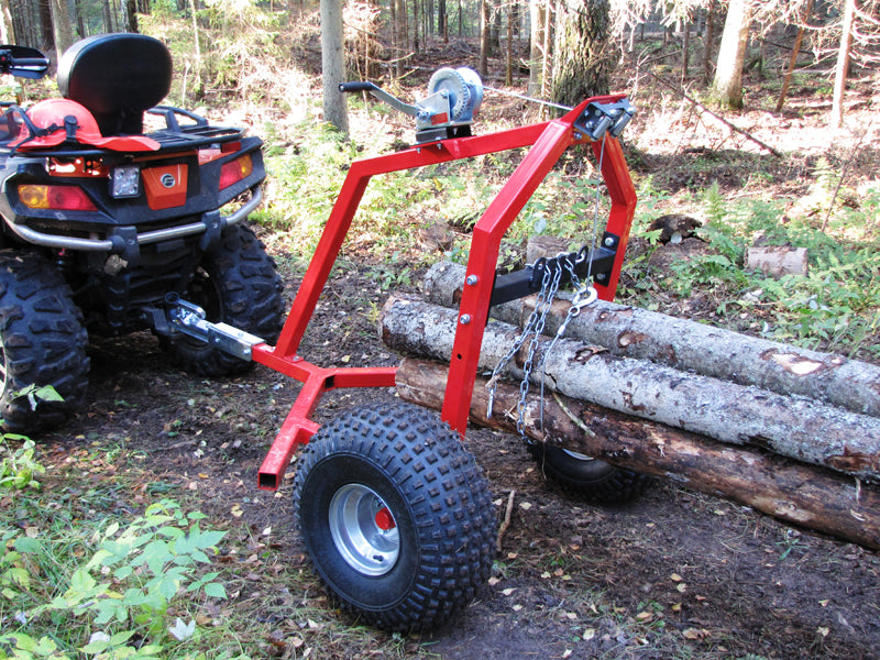 Log hauler (US Stock): incl hand winch