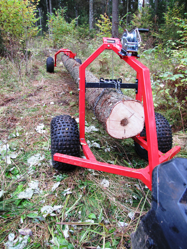 Log hauler (US Stock): incl hand winch