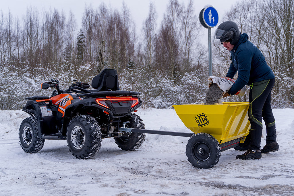Sand & gravel spreader / gritter: IB G2 PRO 500 (US stock)