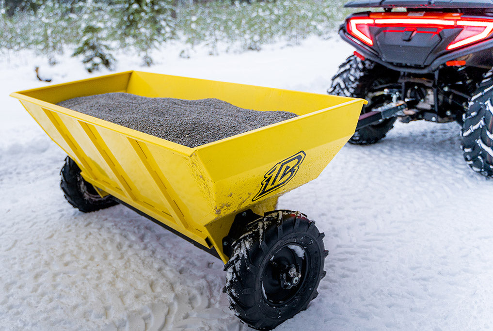 Sand & gravel spreader / gritter: IB G2 PRO 500 (US stock)