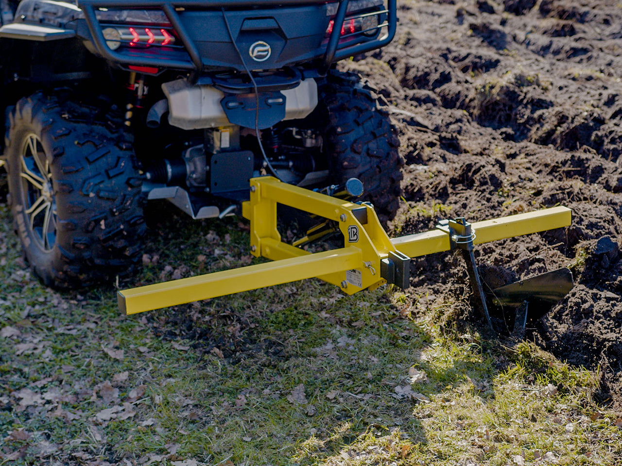 Plough: Single bottom plow: (Receiver Mount System)