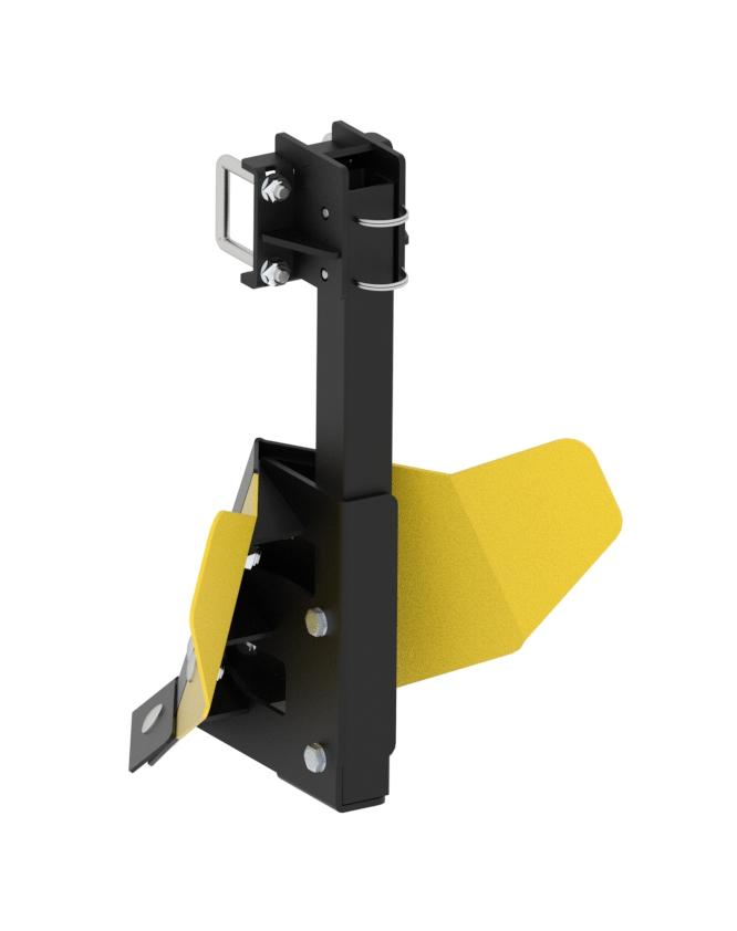 Ridge plow: Two bottom plow: (Receiver Mount System)