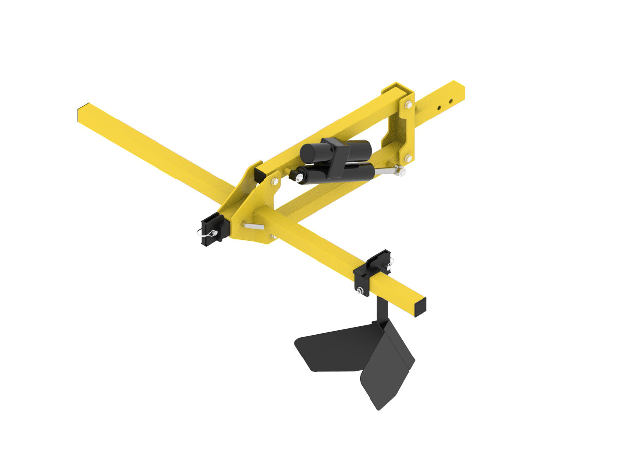 Ridge plow: Two bottom plow: (Receiver Mount System)