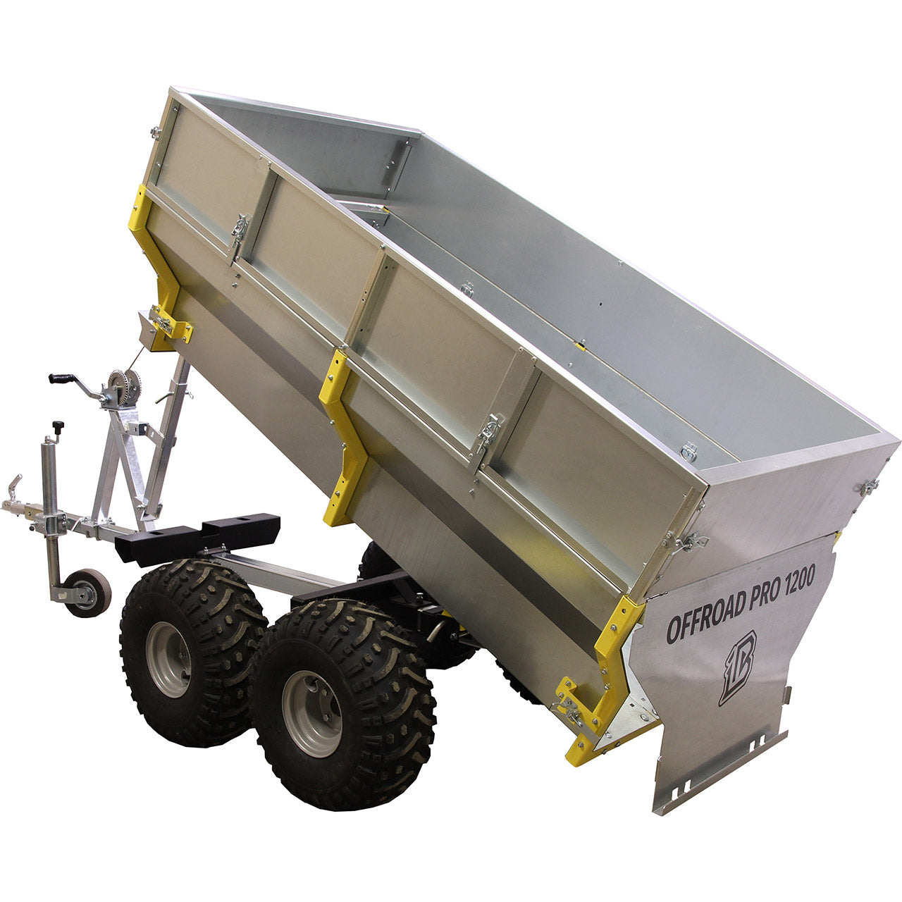 Trailer: Offroad PRO 1200 with height extensions, 2"