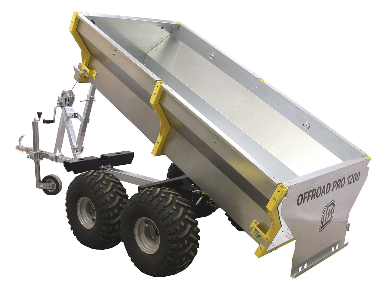 Trailer: Offroad PRO 1200 with height extensions, 2"