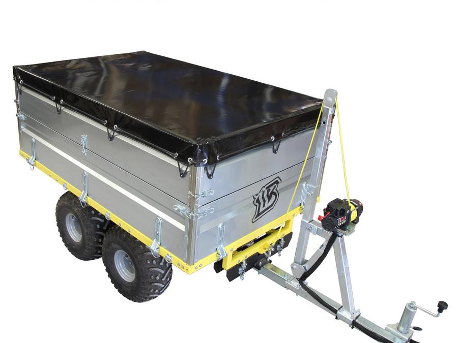PVC Cover ( Flatbed Dump Trailer: FD-1200 )