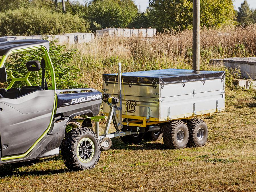 PVC Cover ( Flatbed Dump Trailer: FD-1200 )